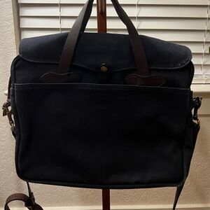 SOLD DO NOT PURCHASE Filson navy briefcase